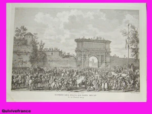 GRAVURE La BATAILLE DE ST GEORGE MANTOUE le 29 Fructidor AN 4 par CARLE VERNET - Picture 1 of 6