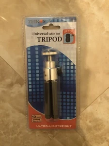 Zeikos Mini Steel Heavy Duty Ultra-Lightweight Photo & Video Camera Tripod New - Picture 1 of 8