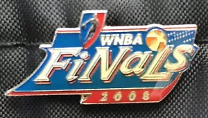 2008 WNBA Finals Pin Detroit Shock Katie Smith San Antonio Silver Stars FREESHIP - Picture 1 of 3