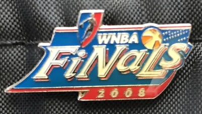 2008 WNBA Finals Pin Detroit Shock Katie Smith San Antonio Silver Stars FREESHIP - Image 1 of 3