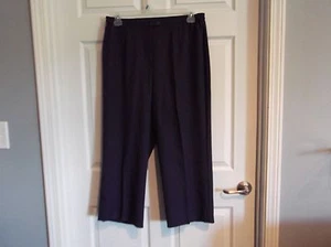 EUC Sag Harbor Damen 18 Pflaume Anzughose Teil elastischer Bund 38" Länge 37" - - Bild 1 von 4