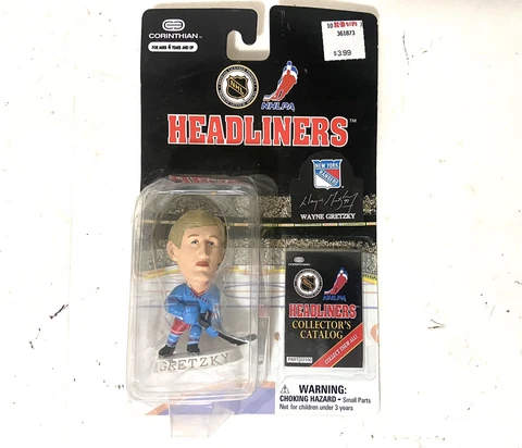 1996 Wayne Gretzky Headliners Figure Unopened Hockey Cover