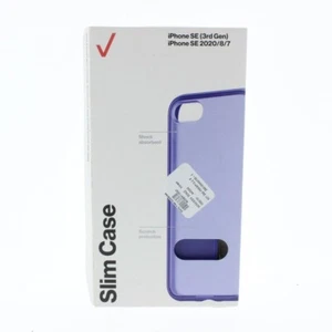 Verizon Slim Case for iPhone SE 3rd Gen, SE 2nd Gen iPhone 8 / 7 Violet - Picture 1 of 3