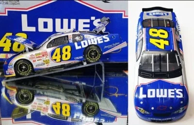 1:64 TEAM CALIBER OWNERS 2002 #48 LOWES JIMMIE JOHNSON ROOKIE STRIPES HOTO  - Image 1 of 2