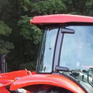 E-3C791-70540 RH Side Quarter Window for Kubota M5140HDC, M6040HDC, M7040HDC+++ - Picture 1 of 3