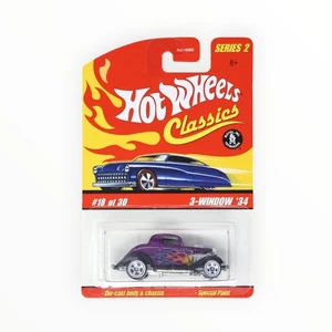 Hot Wheels 3-Window '34 #18 - Purple - 2006 Hot Wheels Classics A - Picture 1 of 3