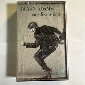 Bryan Adams- Cuts Like A Knife- Cassette Tape 1983 A&M Records - Picture 1 of 2