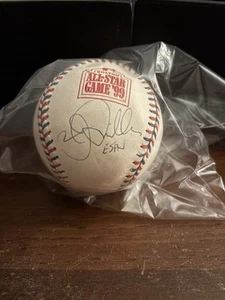 Jon Miller Signed 1999 All Star Game Baseball ESPN INSCRIPTION JSA AUTHENTIC - Picture 1 of 8