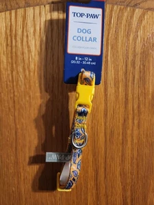 Top Paw Größe X-Small Hundehalsband 8-12 Zoll gelb Paisley - Bild 1 von 1