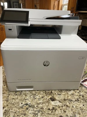 New In Box HP Color LaserJet Enterprise M480f Multifunc Duplex Printer (3QA55A) - Image 1 of 4