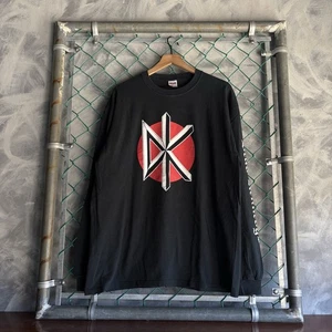Camiseta Dead Kennedys Band Gildan Manga Larga Logo Algodón Negro Rojo XL De Colección - Imagen 1 de 7