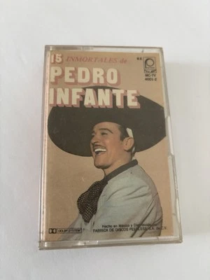 15 Inmortales de Pedro Infante (Cassette Tape Mexico 1983) TESTED - Image 1 of 4