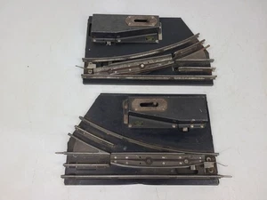 Vintage American Flyer Lines Handweiche Gleise linke und rechte Teile  - Bild 1 von 6