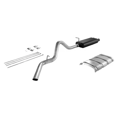 For Chevy K3500 96-99 Exhaust System American Thunder Aluminized Steel Cat-Back - Изображение 1 из 4