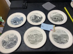 Lotto piatti Viceroy & Boch Septfontaines Lussemburgo 9" C - (6) piatti paesaggio - Foto 1 di 16