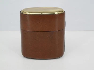 Gabriella CRESPI (1922-2017) - Seltenes Lederetui um 1980 Rarität !!! - Bild 1 von 4