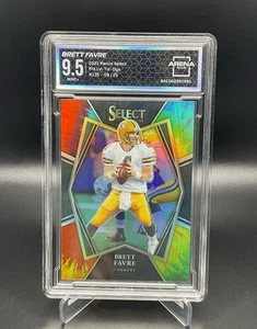 Select Brett Favre Premier Level Tie Dye 2021/25 AC Arena Club 9,5 Packers SP - Imagen 1 de 2