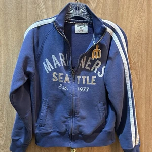 '47 Brand Seattle Mariners Trident Full zip Jacket Women’s Medium Sweatshirt - Picture 1 of 11