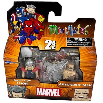 Juguetes Diamond Select Marvel Minimates Thor y Absorbing Man Foto 1 de 4