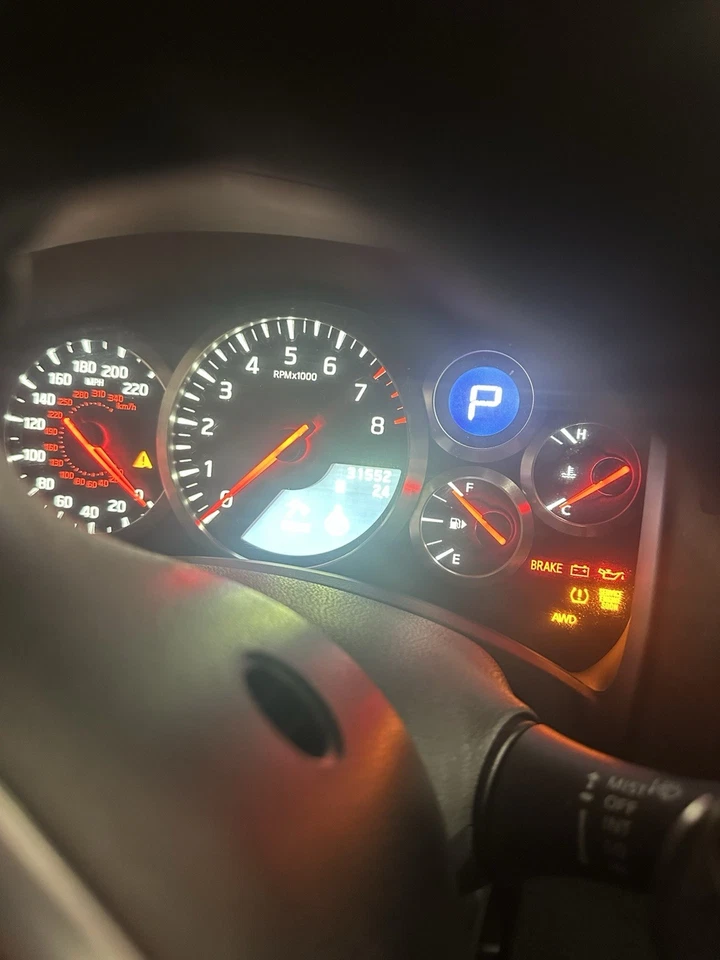 2009 “LED Upgraded” NISSAN GT-R R35 GTR 3.8L INSTRUMENT GAUGE CLUSTER  32K MILES - image 1 of 3