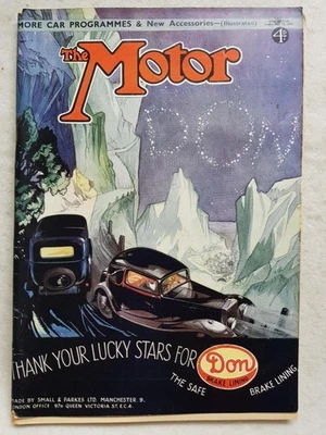 THE MOTOR MAGAZINE 12 SEP 1933?1655 ASTON MARTIN - Image 1 of 4