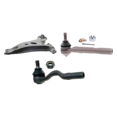 For Toyota Highlander 04-07 Control Arm and Tie Rod End Kit Professional Front Foto 1 de 2