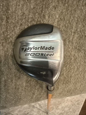 ***Muito Bom TaylorMade 200 Aço 4Madeira UST Pro-Force V-2 76 Gramas Flex Rígido*** - Imagem 1 de 4