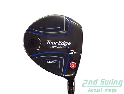Tour Edge Hot Launch C524 Fairway Wood 3 Wood 3W 15° Graphite Stiff Right 43.0in - Image 1 of 4