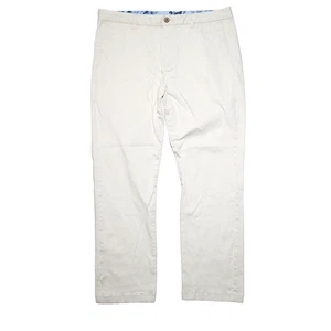 Tommy Bahama Boracay 5-Pocket-Hose Herren 36 x 30 beige Island Chino adrette Golf gebraucht, in einwandfreiem Zustand - Bild 1 von 8