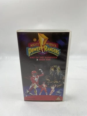 Mighty Morphin' Power Rangers Series 1 - Day Of The Dumpster VHS PAL Video  - Image 1 of 4