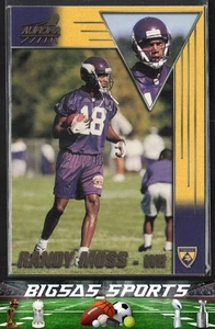 Randy Moss 1998 Pacific Aurora #94 RC Minnesota Vikings - Foto 1 di 2