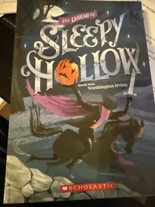 THE LEGEND OF SLEEPY HALLOW By Washington Irving Scholastic Paperback Lot of 6 - Picture 1 of 2