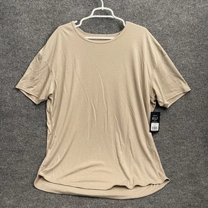 Bylt Ribbed Short Sleeve Drop Lux Shirt Men’s Gr. 2XL Latte Brown - Bild 1 von 17