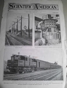 Electrical Equipment of the NY Central Railroad - Scientific American, 1905 - Picture 1 of 4