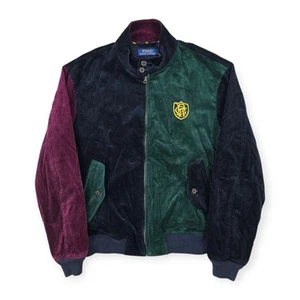 Polo Ralph Lauren Crest Fun Cord Harrington Jacke Herren Medium - Bild 1 von 9