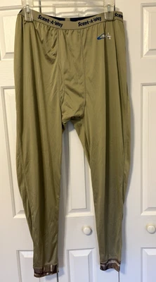 Hunter's Specialties Scent-A-Way Tek 4 Base Layer Pants Long John Men's 3XL XXXL - Image 1 of 4