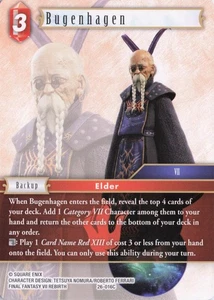 Bugenhagen (26-016C), FF TCG - Gunslinger in the Abyss, Normal, Common - Picture 1 of 2