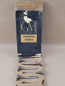 5 New NOS Genuine GM Exhaust Valve 1955 Oldsmobile 324 V-8 566178 576015 567261 - Picture 1 of 5