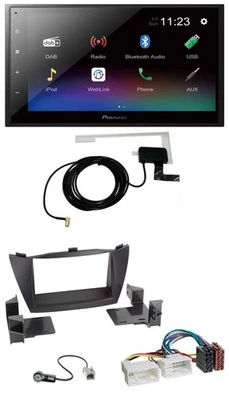 Pioneer DAB MP3 Bluetooth 2DIN USB Autoradio für Hyundai Tucson 2010-2015 - Bild 1 von 4