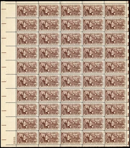 Scott #1115 Lincoln-Douglas Debate Sheet of 50 Stamps - MNH P#26105 LL - Picture 1 of 1