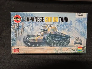 Vintage Airfix Japanese Chi Ha Tank 1/72 Scale Model Kit Old Stock/Sealed - Bild 1 von 7