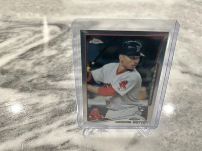 Mookie Betts 2014 Topps Chrome Rookie - Image 1 of 2