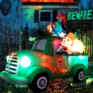 7,5 Fuß Lange Halloween Aufblasbare Geist Auto Dekorationen mit LED Lichter Dekor H... - Bild 1 von 9