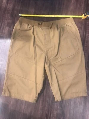 Pantalones cortos de jean caqui para hombre Red Ape XL38 Foto 1 de 4