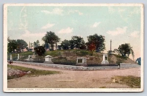 Postcard TN Chattanooga Tennessee Orchard Knob Civil War Monuments c1917 U25 - Bild 1 von 3