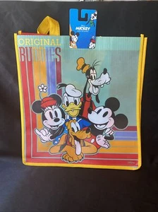 NWT Disney Mickey Mouse Original Buddies Reusable ShoppIng Tote Bag - Picture 1 of 9