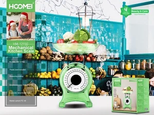 MINI BILANCIA MECCANICA PRECISA DA CUCINA CON CIOTOLA IN PLASTICA MAX 1 Kg 1215 - Foto 1 di 3