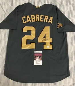 Miguel Cabrera Signed 2022 All Star Game Jersey Tigers Autographed JSA COA - Picture 1 of 5