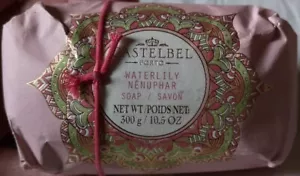 Waterlily Bar Soap Hand Wrapped 300g Castelbel Porto 10.5 OZ - Picture 1 of 3