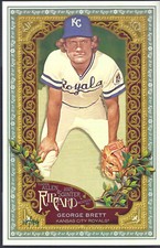 2023 Topps Allen & Ginter George Brett Box Topper Rip Card #17/99 - RIPPED